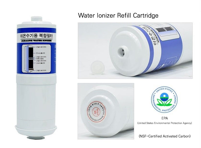 Water Ionizer Filter Cartridge Replacement Nexus X-Blue U-Blue AK-4000