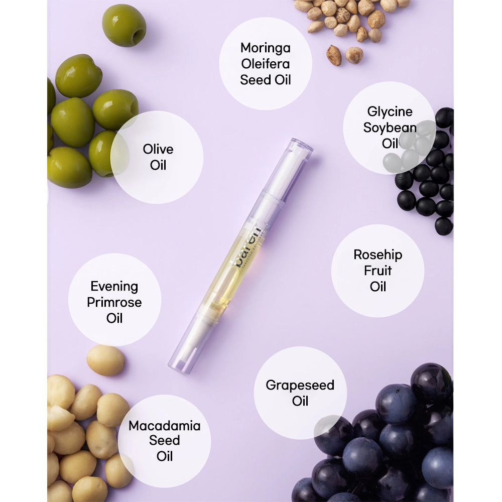 baren Nail and Cuticle Care Essence Oil Pen K-Beauty (2EA) | Korean Nail Care Brand