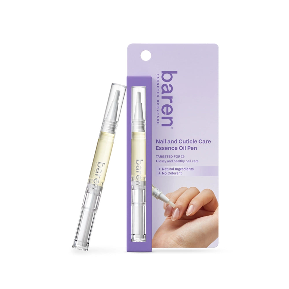 baren Nail and Cuticle Care Essence Oil Pen K-Beauty (2EA) | Korean Nail Care Brand