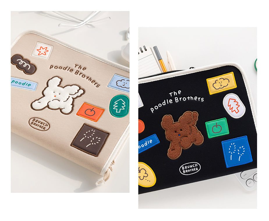 Brunch Brother 11 inch iPad Tablet Pouch Sleeve Case with Pen Holder 5 Pocket | Tablet Pouch | Tablet Sleeve