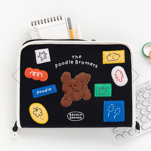 Brunch Brother 11 inch iPad Tablet Pouch Sleeve Case with Pen Holder 5 Pocket | Tablet Pouch | Tablet Sleeve