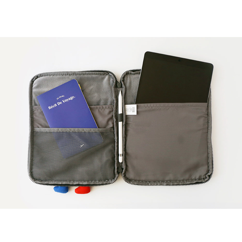 Brunch Brother PomPom Boucle Pouch for 11 inch iPad Tablet Laptop Soft Pouch