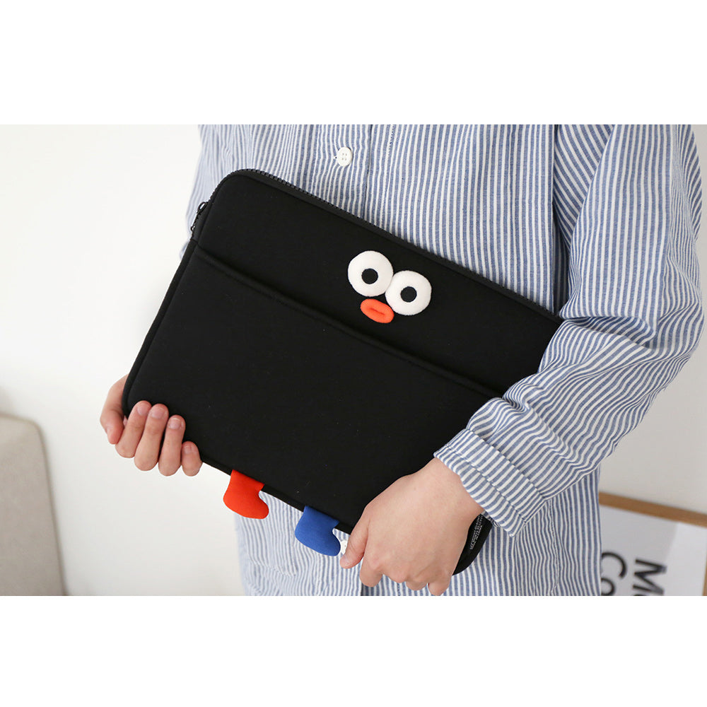 Brunch Brother PomPom 11inch iPad Tablet Laptop Soft Pouch Wide Slim
