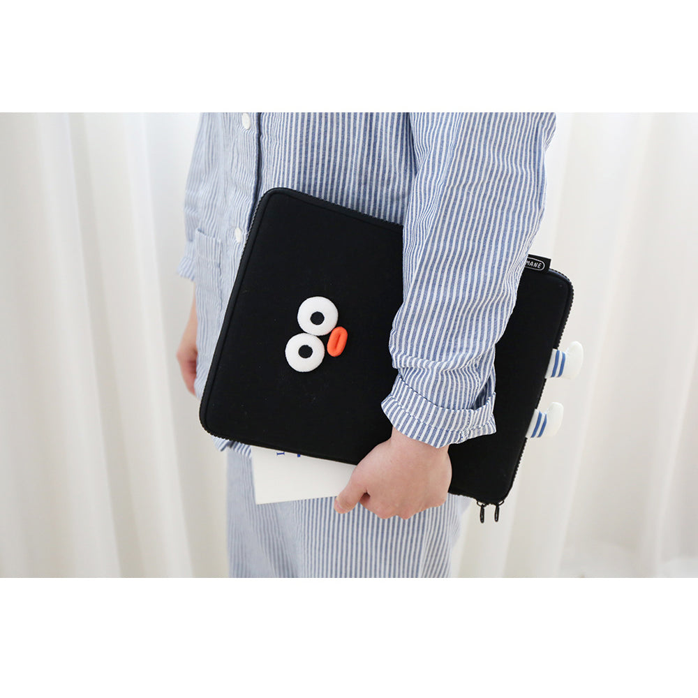 Brunch Brother PomPom 11inch iPad Tablet Laptop Soft Pouch Wide Slim