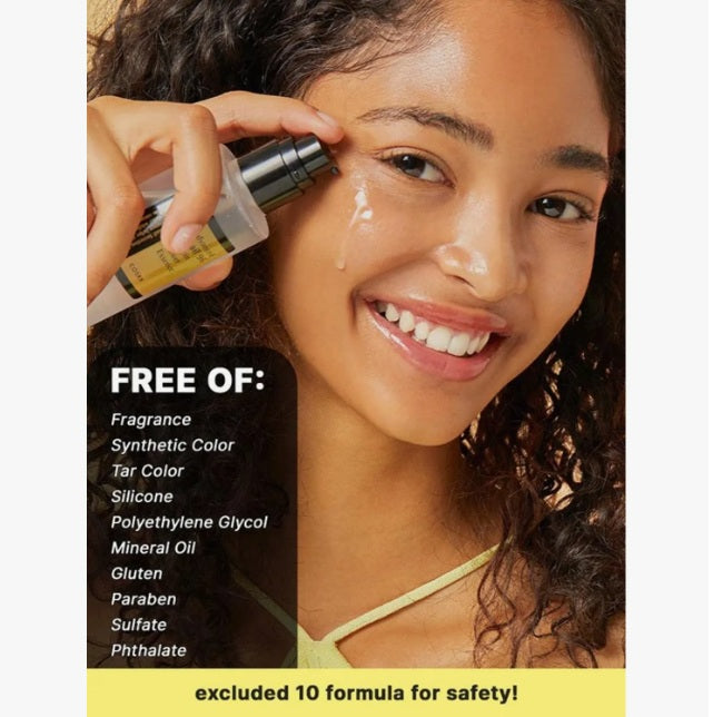 COSRX Advanced Snail 96 Mucin Power Essence 100 mL. FREE OF : Fragrance, Synthetic Colo, Tar Color, Silicone, Polyethylene Glycol, Mineral Oil, Gluten, Paraben, Sulfate, Phthalate. Excluded 10 formula for safety!