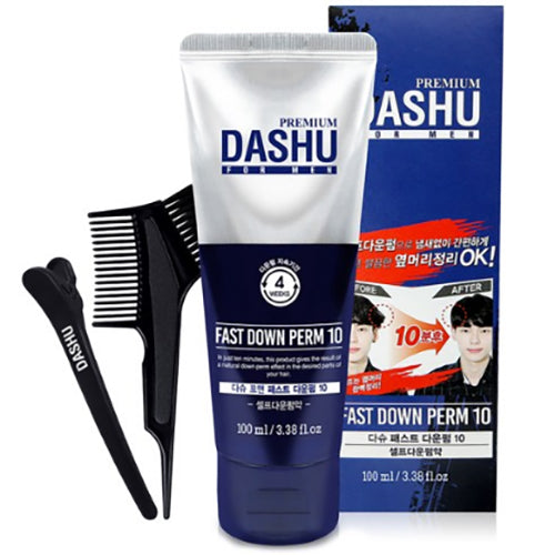 DASHU For Men Fast Down Perm 10 Cream 100ml (Made in Korea) Self Down Perm K-Beauty