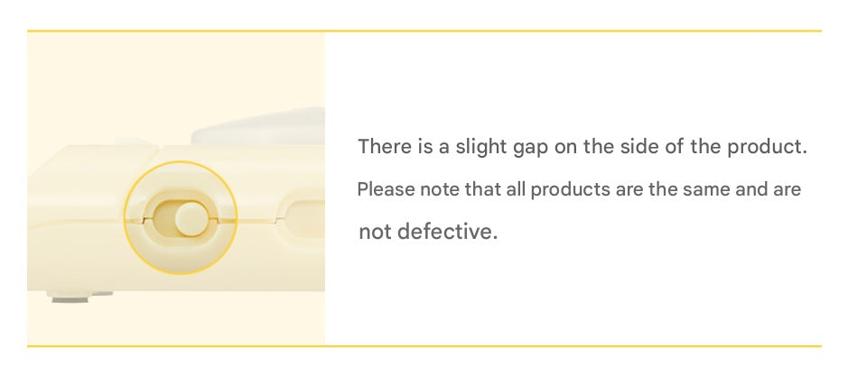 DRETEC T-186 Timer Watch Stopwatch LED Alarm Portable Clock Yellow Color include a slight gap on the side of the product.