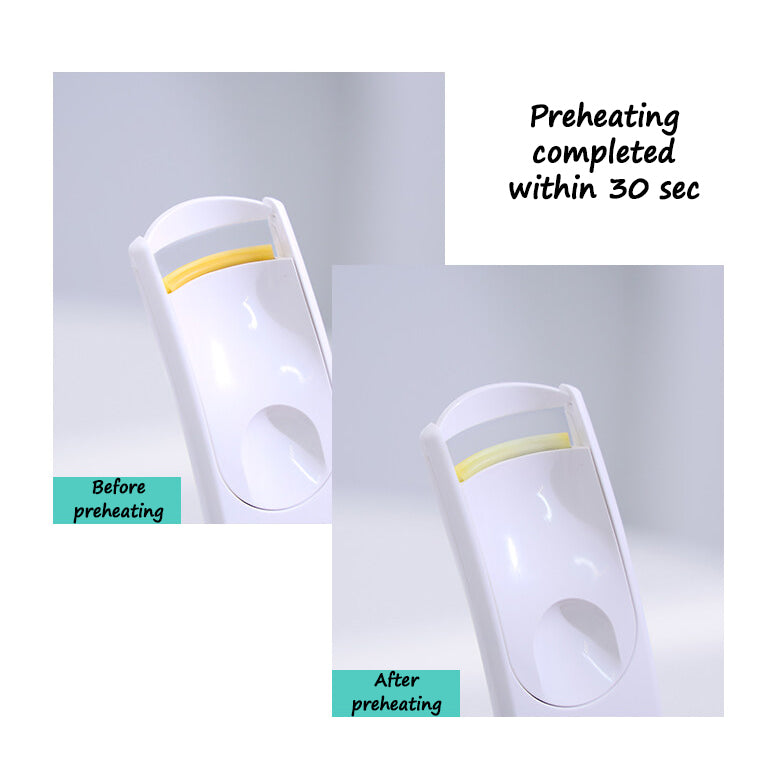 Fillimilli Eyelash Heating Curler Heated Electric Curler Rechargeable