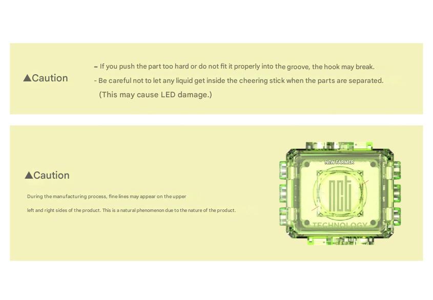 NCT 127 Official Fanlight Light Stick Ver 2 K-pop Cheering Lightstick