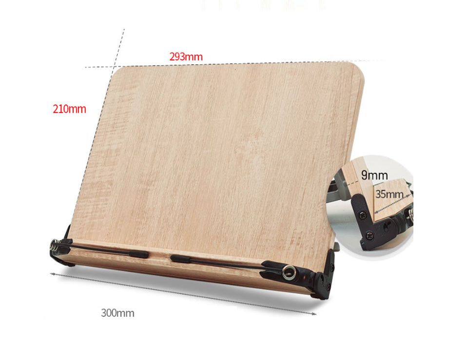 NICE O-101 Book Stand Wood Reading Holder Desk Bookstand Bible Cookbook | Korean High-quality Book Stand