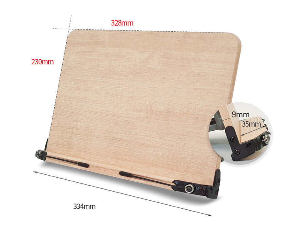 NICE O-102 Book Stand Wood Reading Holder Desk Bookstand Bible Cookbook | Korean High-quality Book Stand