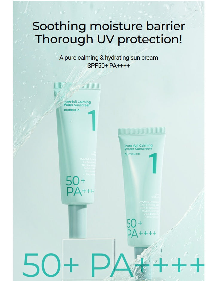 Numbuzin No. 1 Clear Filter Sun Essence (SPF50+ PA++++) 50mL*2ea