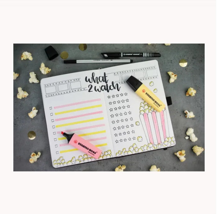 STABILO Highlighter Boss Pastel 6 Color Set