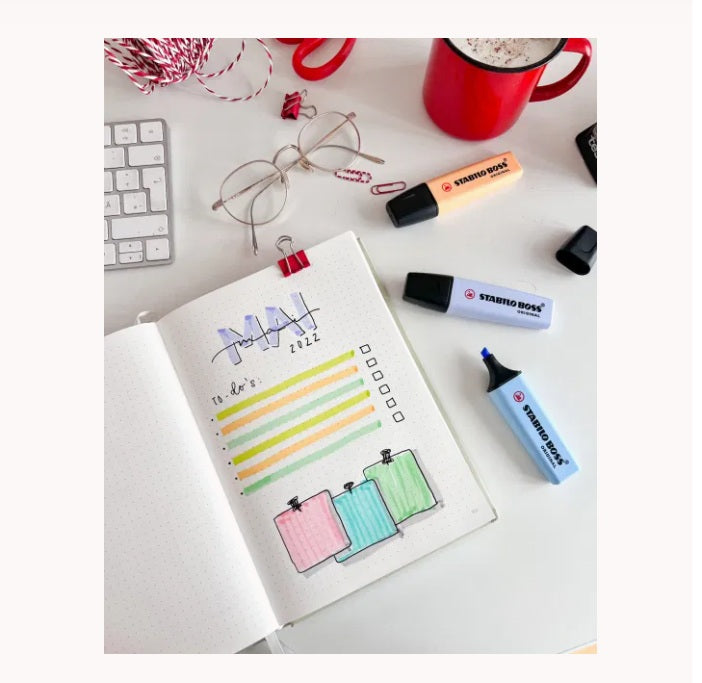 STABILO Highlighter Boss Pastel 6 Color Set