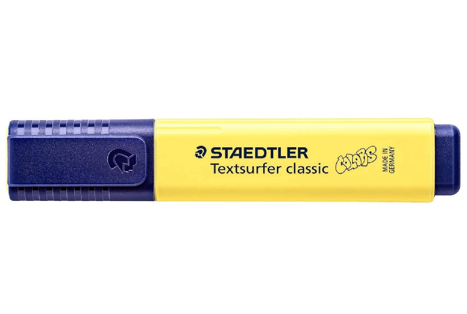 STAEDTLER Textsurfer Classic Highlighter Pastel Yellow (Box of 10) | For bibles that do not bleed | Line marker