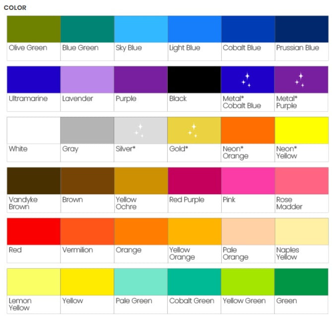 GLOBE CHEMICAL 36 Colors-in-Motion Crayons Made in Korea