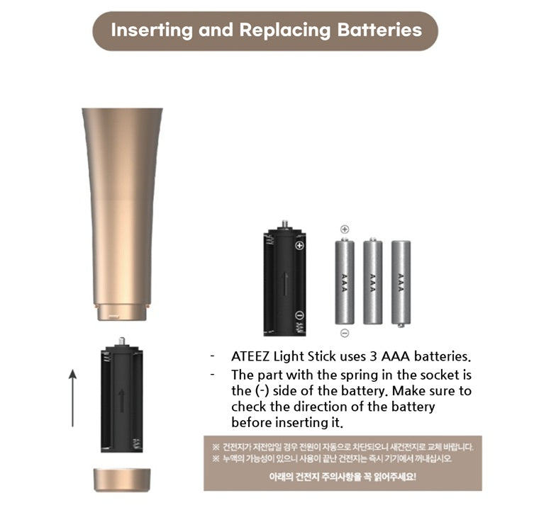 ATEEZ OFFICIAL LIGHT STICK ver.2 ATINY K-pop