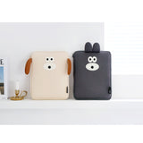 Brunch Brother 11 inch iPad Tablet Bunny Puppy Pouch Sleeve Case With Pencil Holder | Tablet Pouch | Tablet Sleeve