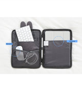 Brunch Brother 11 inch iPad Tablet Bunny Puppy Pouch Sleeve Case With Pencil Holder | Tablet Pouch | Tablet Sleeve