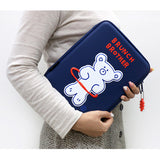 Brunch Brother Holabear 11 inch iPad Tablet Hard EVA Pouch Sleeve Case Navy Color