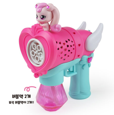 Catch! Teeniping Spinning Auto Hachuping Bubble Gun 하츄핑