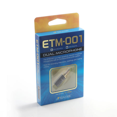 edutige microphone etm-001, package