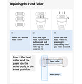 Face Factory Electric Foot Callus Remover, UV Rechargeable Exfoliator