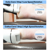 Face Factory Electric Foot Callus Remover, UV Rechargeable Exfoliator