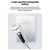 Face Factory Electric Foot Callus Remover, UV Rechargeable Exfoliator
