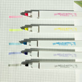 Sanrio Hello Kitty Mild Marker Pen Highlighter 5 Color Set