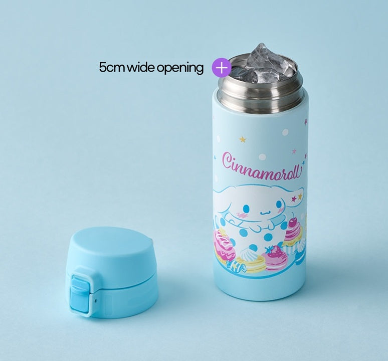 LocknLock New School Fit Sanrio Characters One-Touch Tumbler. Cinnamoroll.