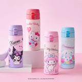 LocknLock New School Fit Sanrio Characters One-Touch Tumbler. Hello Kitty. Kuromi. My melody. Cinnamoroll.