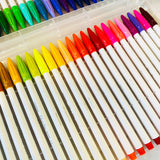 Monami Plus Pen 3000 48 Assorted Color Office Sign Pen Felt Tip Water Based Ink Color Pen