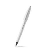 Monami Plus Pen S White Body - Black Ink - Pack of 12 Pen