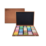 mungyo gallery artists soft oil pastel 120 color set wood box