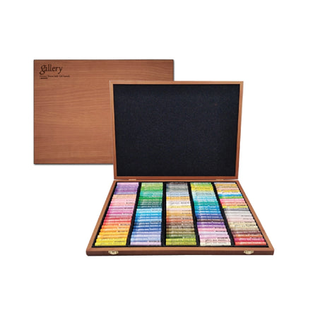 mungyo gallery artists soft oil pastel 120 color set wood box