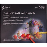 mungyo gallery artists soft oil pastel 48 color set, front