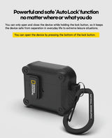 National Geographic Airpods 4/3/Pro2/Pro Rugged Bumper Lock Case