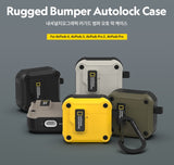 National Geographic Airpods 4/3/Pro2/Pro Rugged Bumper Lock Case