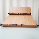 NICE 204D Book Stand 2 Tier Wood Reading Holder Desk Bookstand Bible Cookbook