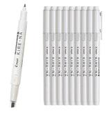 Pilot Kire-Na Highlighter Double end Side tip Pale Color 10pcs