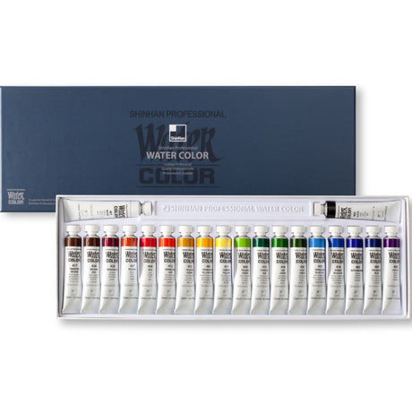 ShinHan Professional Watercolor Paint 12ml Tubes 20 Color Set