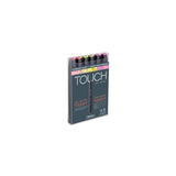 shinhan touch twin tip marker set 6 fluorescent colors