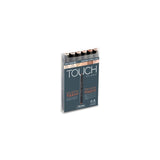 shinhan touch twin tip marker set 6 skin tones b