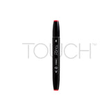 shinhan touch twin tip marker set 6 fluorescent colors, top view