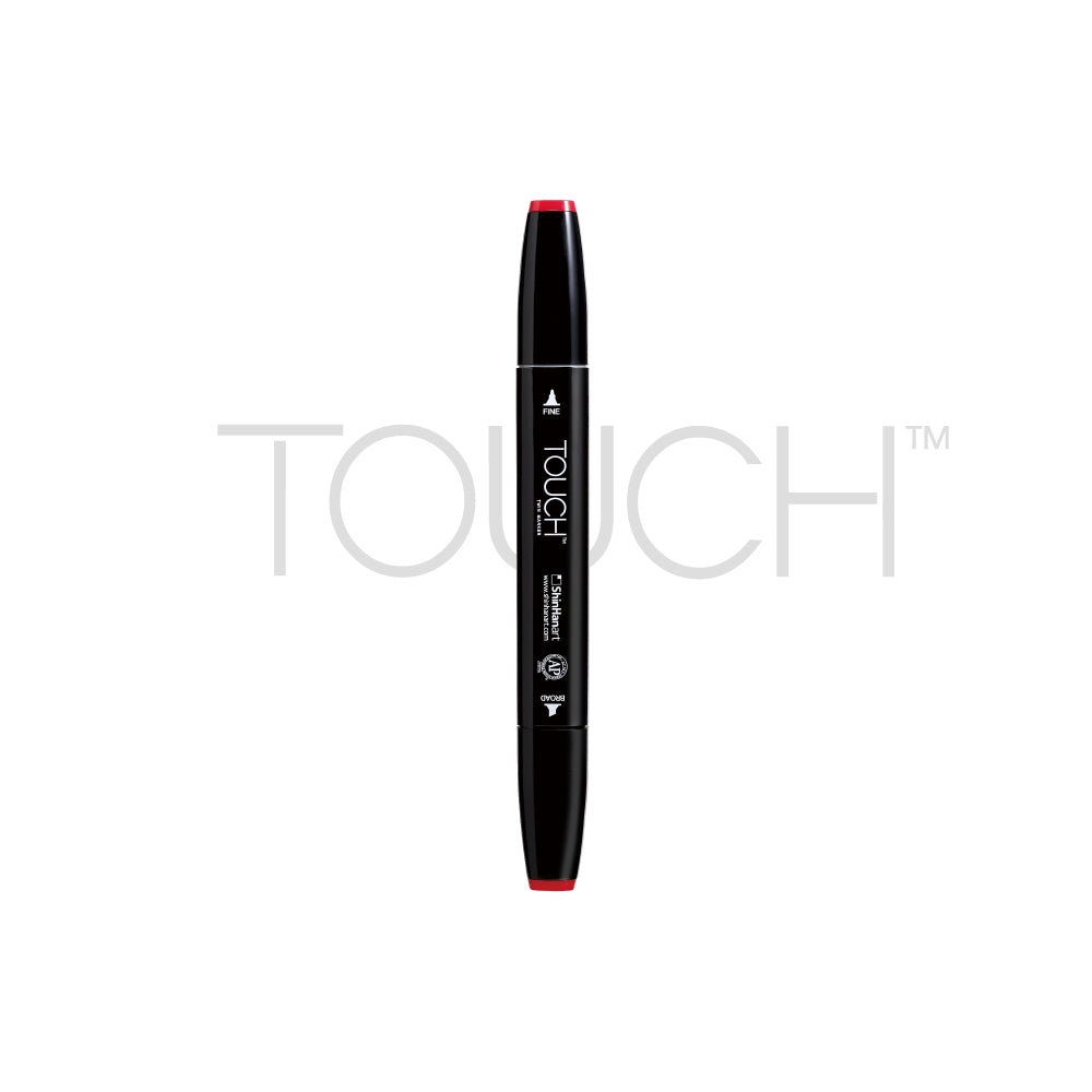 shinhan touch twin tip marker set 6 skin tones b, top view