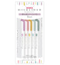 Zebra Mildliner WKT7-5C-OT Relax Color Highlighter 5 Color Set - Mild Iris, Mild Smoke Red, Mild Mimosa Yellow, Mild Mint, Mild Moss Green
